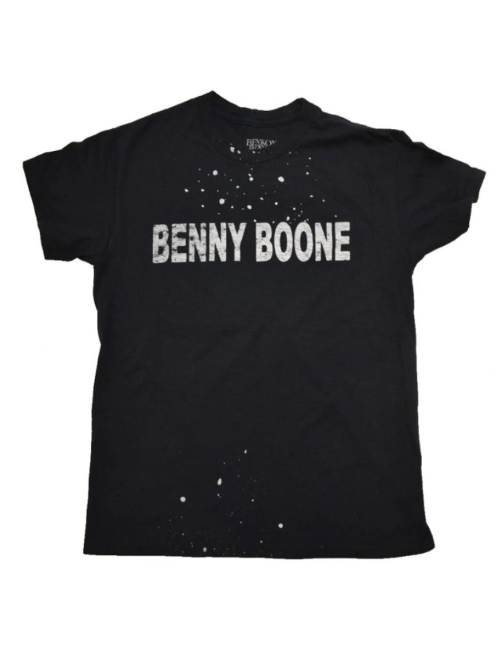 Benson Boone American Heart Womens Benny Boone Thrashed Black Shirt New Small